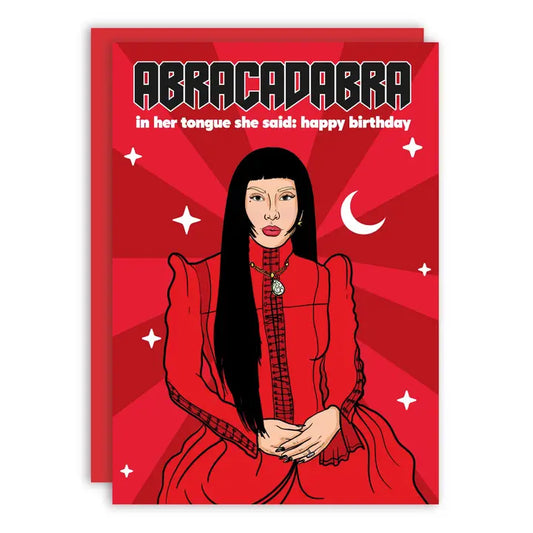 Abracadabra Happy Birthday Greeting Card