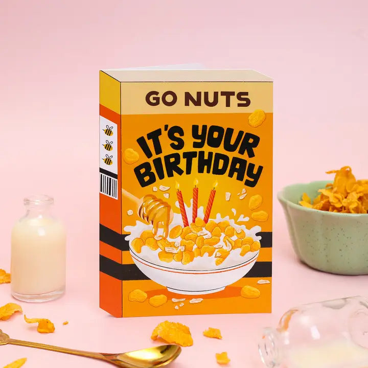 Go Nuts Honey Birthday Card