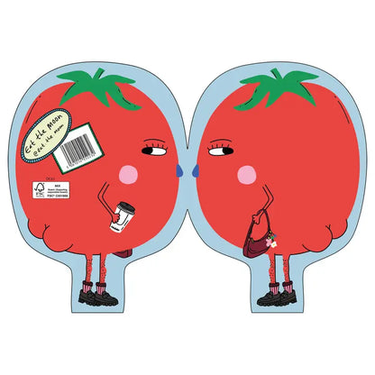 Hey Tomato! Die Cut Greeting Card