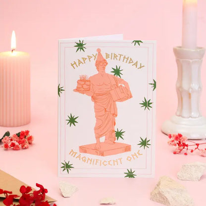 Magnificent One Birthday Card