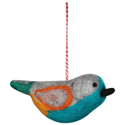 F16 - Felt Bird Ornament