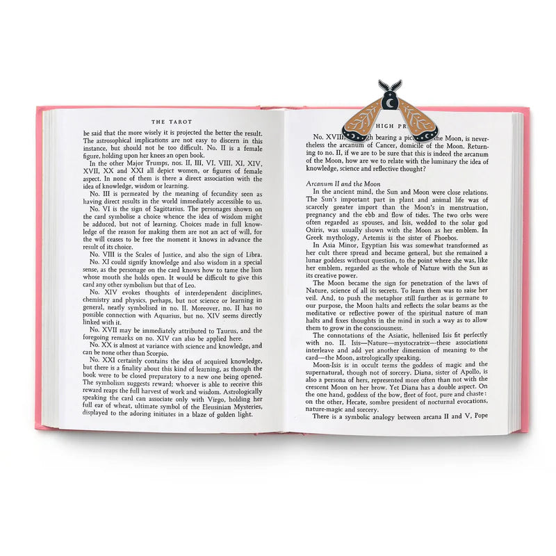 Moth Marks Moth Bookmarks
