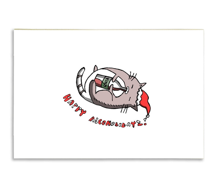 Happy Alcoholidayz Card