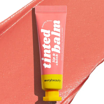 Vegan Lip & Cheek Tinted Balm - Peachy Keen