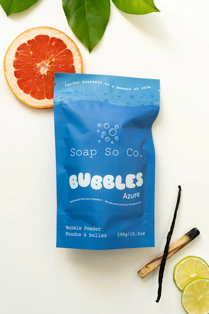 Azure Bubble Bath Powder