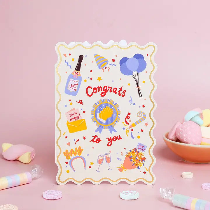 Congrats To You Greeting Card