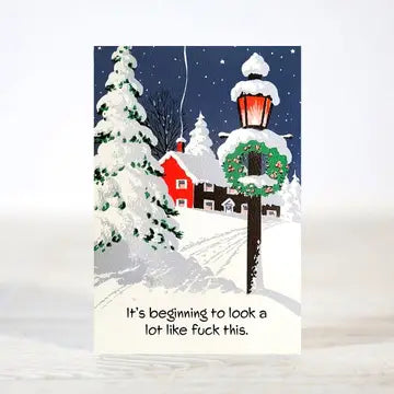 Mini 12 Days of Sarcastic Christmas Boxed Cards