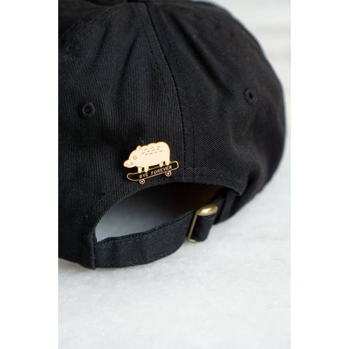 @15 Bye Forever (Boar) Enamel Lapel Pin