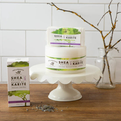 Shea Butter 150g Hand Cut Soap Lavender
