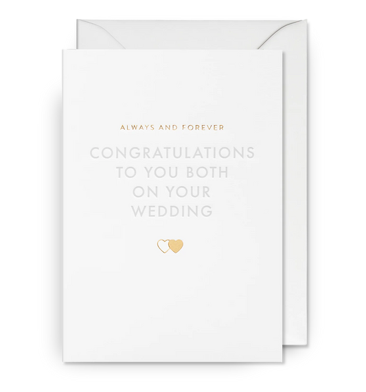Congratulations To You Both Card