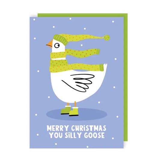 Silly Goose Christmas Card