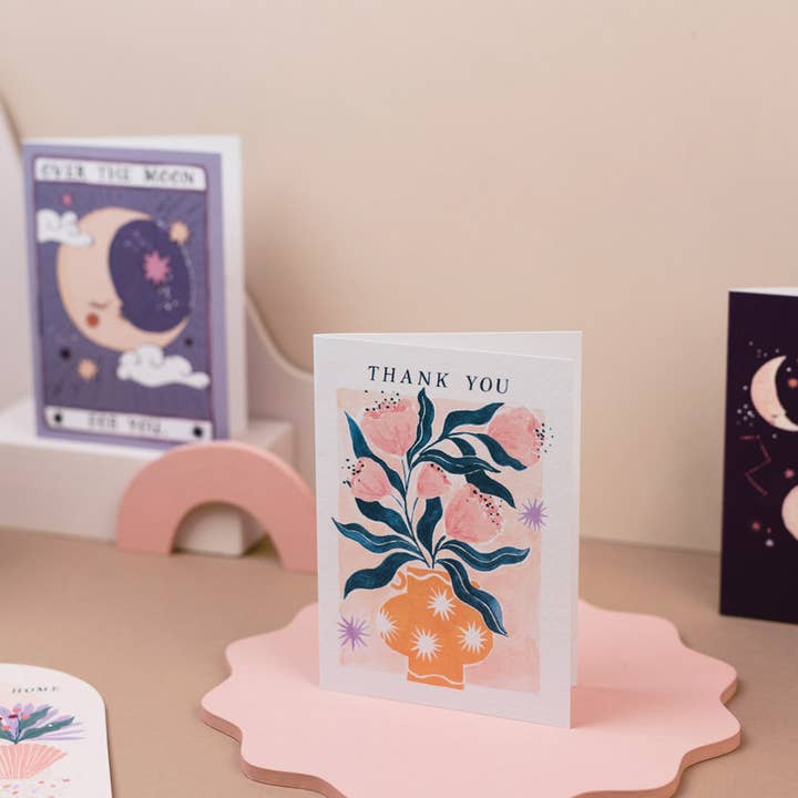 Vase Thank You Card