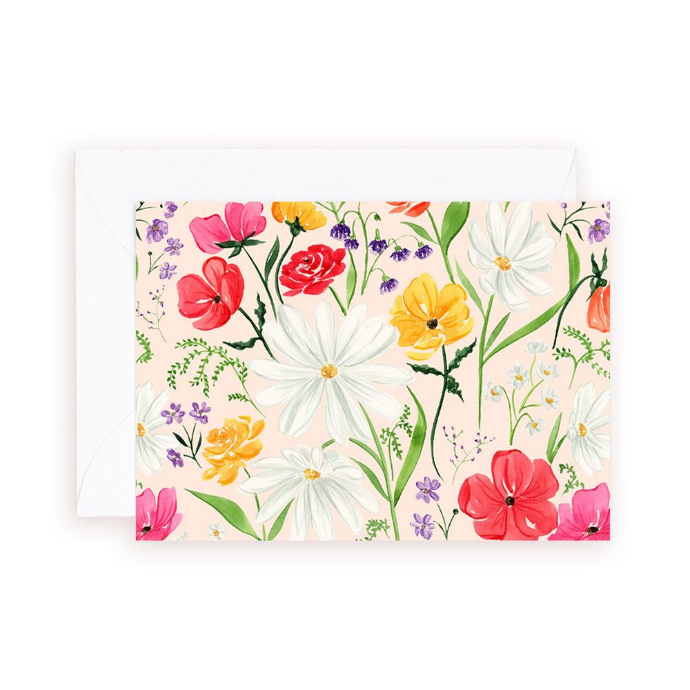 Dainty Wildflowers Enclosure Card