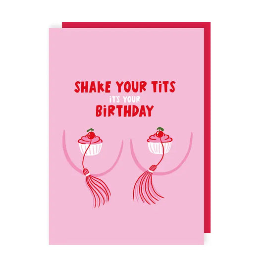 Tits Birthday Card