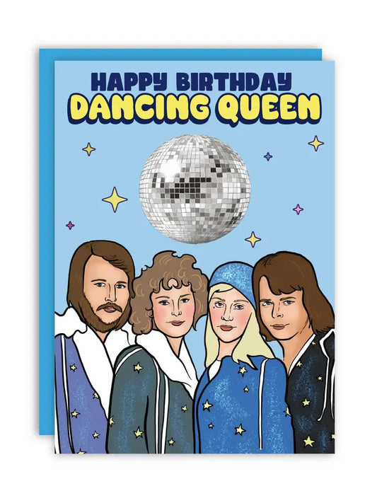 Happy Birthday Dancing Queen Greeting Card