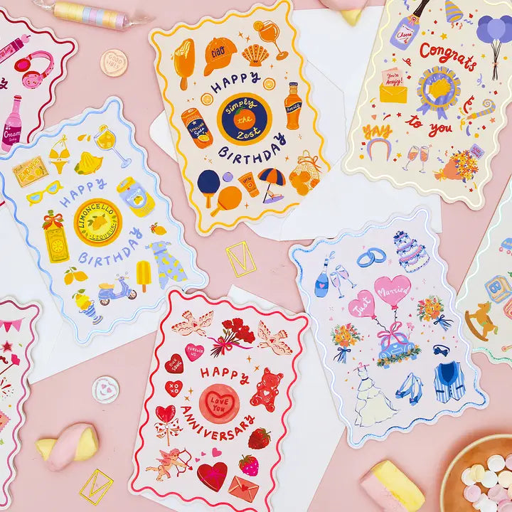 Happy Birthday Lemon Card