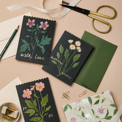 Anemone Mum Card