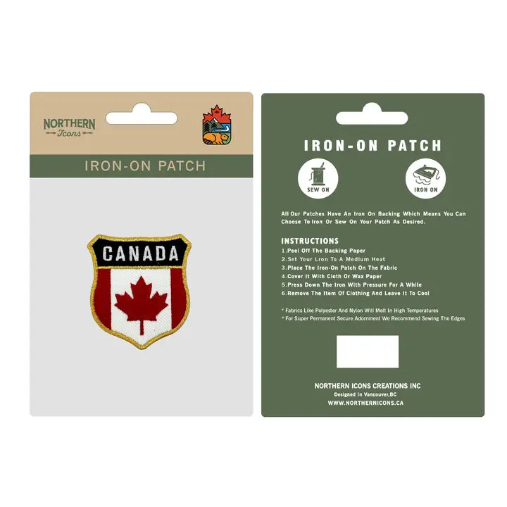 Canada Iron-On Embroidery Patch