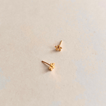 Tiny Flower Stud Earrings