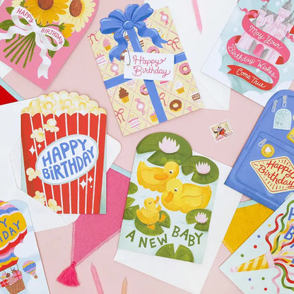 Party Popper Greeting Card