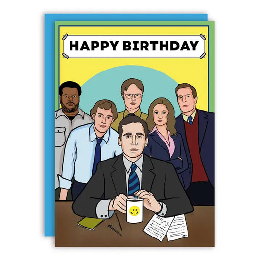 Happy Birthday The Office Greeting Card