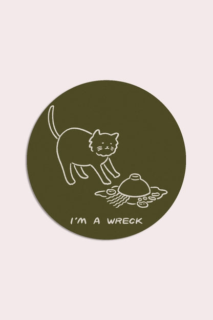 S84 I'm A Wreck (Soup) Vinyl Sticker