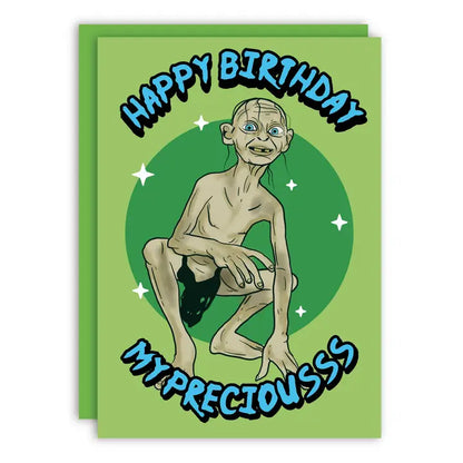Happy Birthday My Precious Funny Halloween Greeting Card