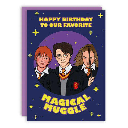 Happy Birthday Magical Greeting Card