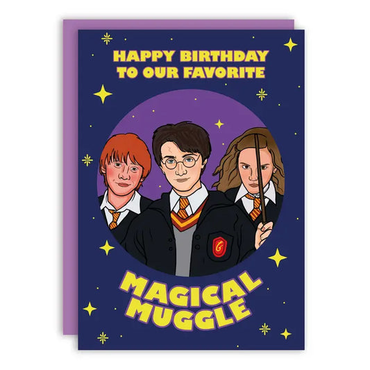 Happy Birthday Magical Greeting Card