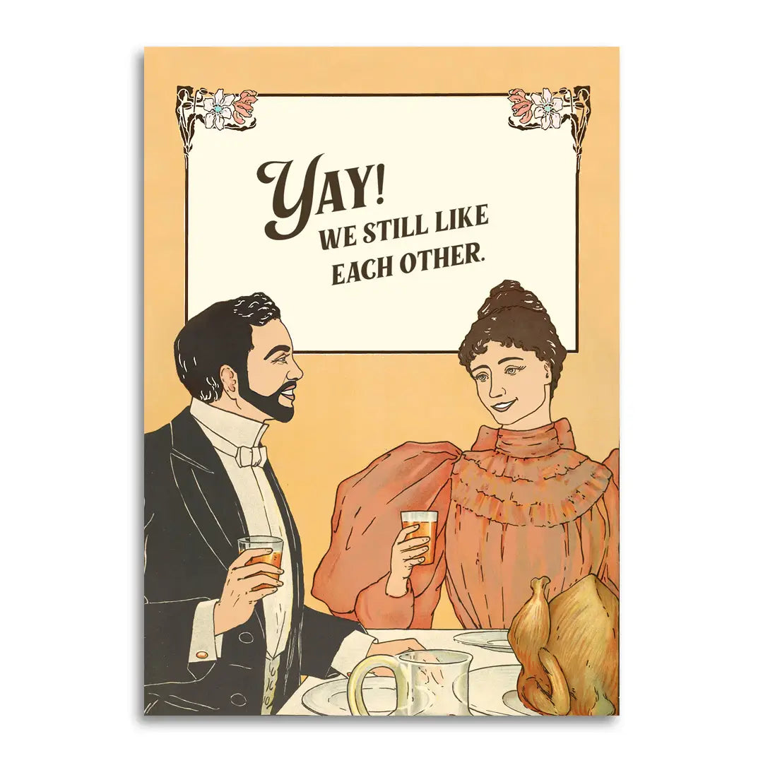 Yay! We Still Like Each Other Funny Anniversary Card