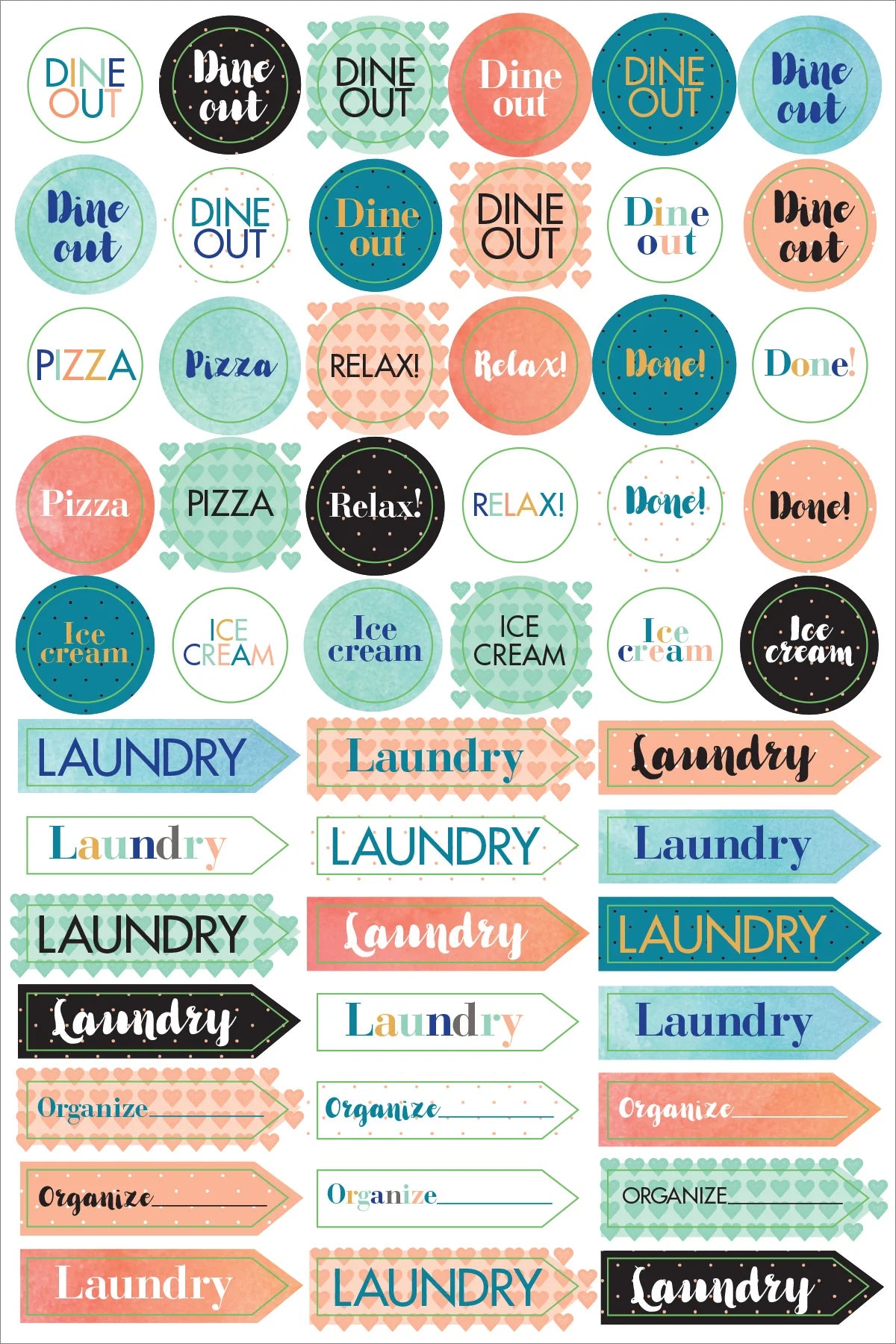 Mom's Planner Stickers
