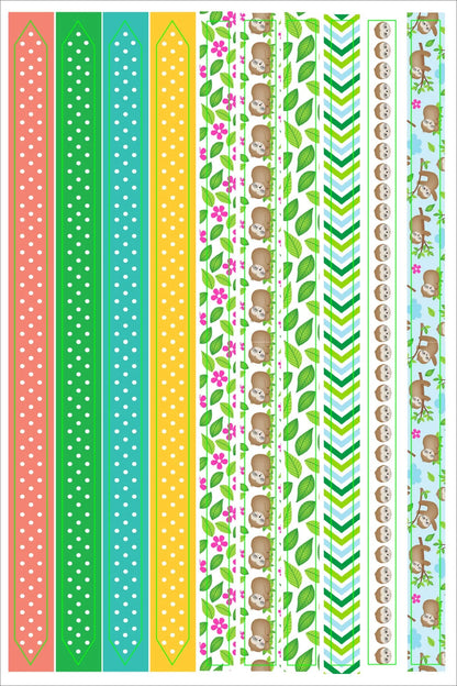 Essentials Sloth Planner Stickers