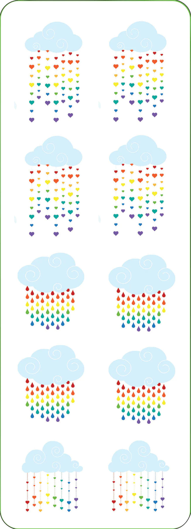 Rainbow Sticker Set