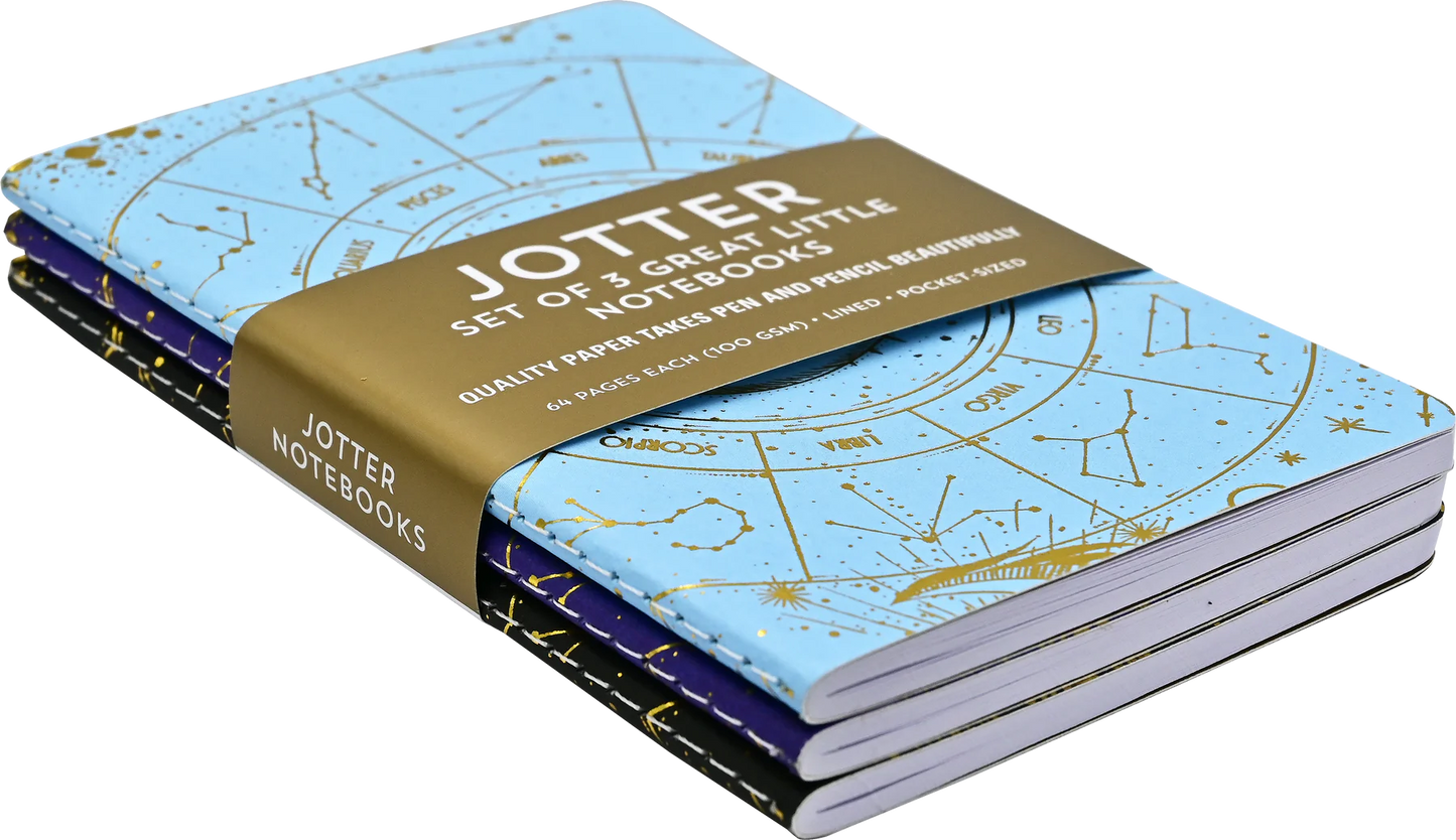 Jotter Celestial Notebook Set of 3