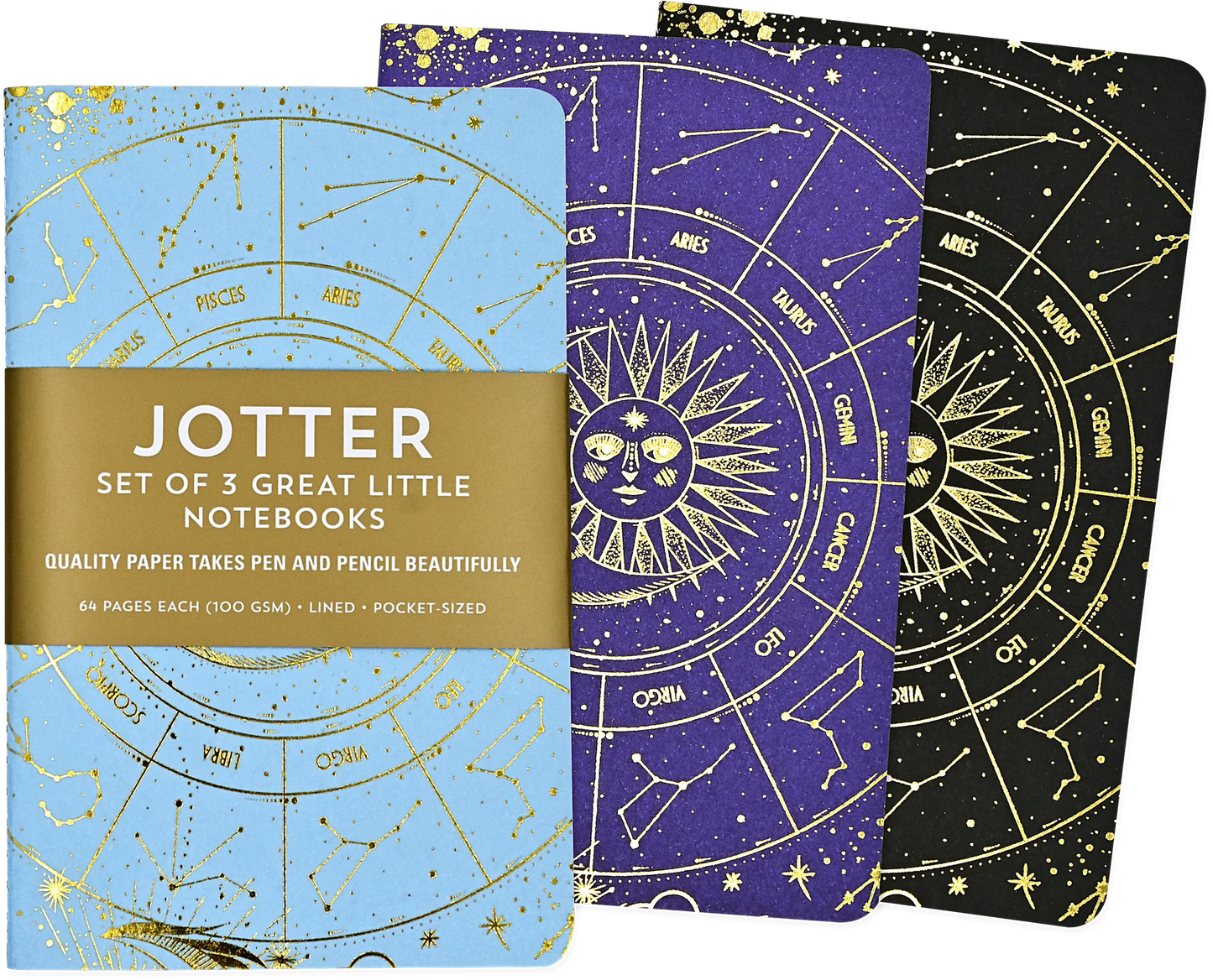Jotter Celestial Notebook Set of 3