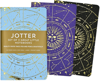 Jotter Celestial Notebook Set of 3