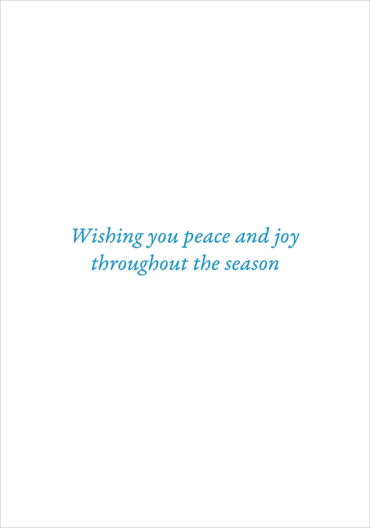 Peaceful Tidings Small Boxed Holiday Cards