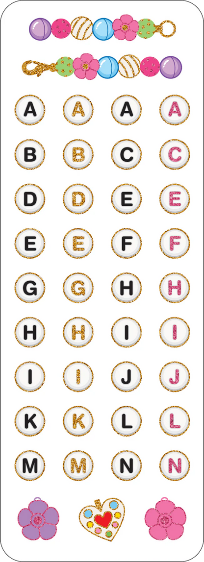 Friendship Bracelets Sticker Set