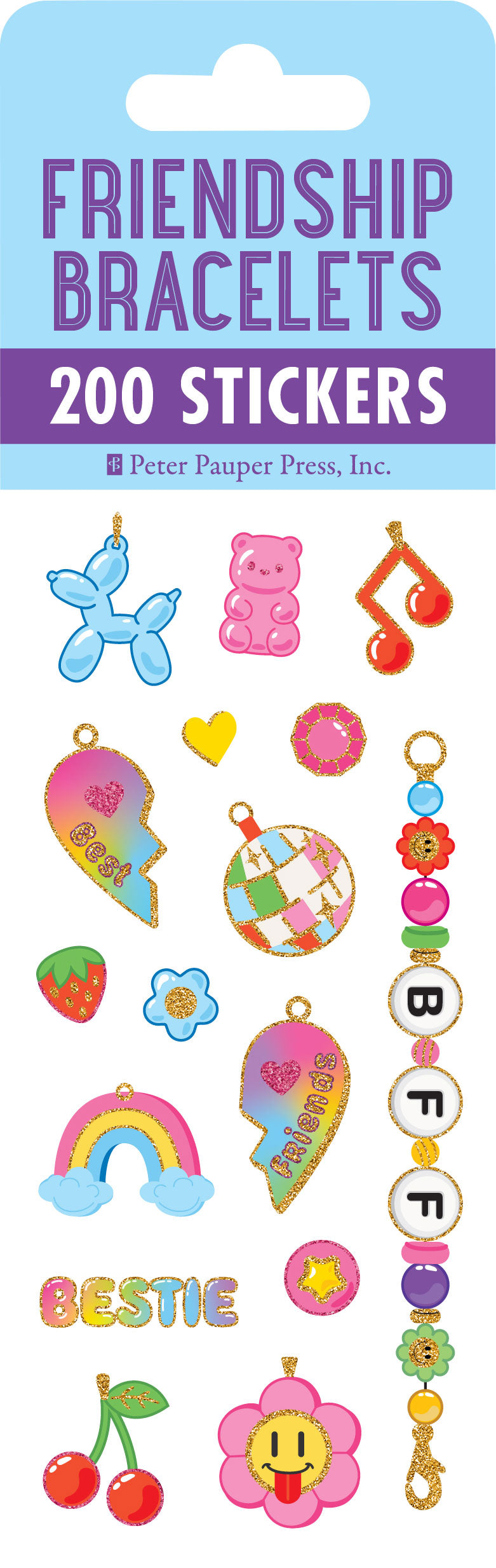 Friendship Bracelets Sticker Set