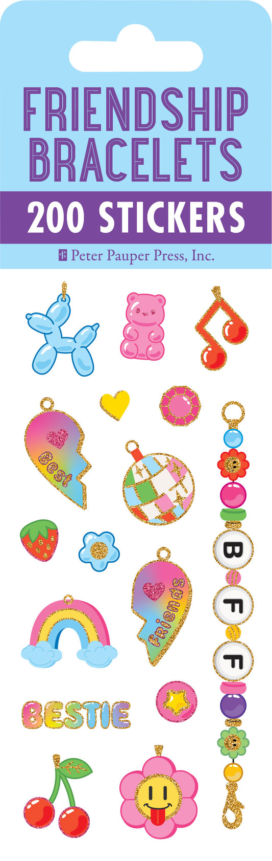Friendship Bracelets Sticker Set