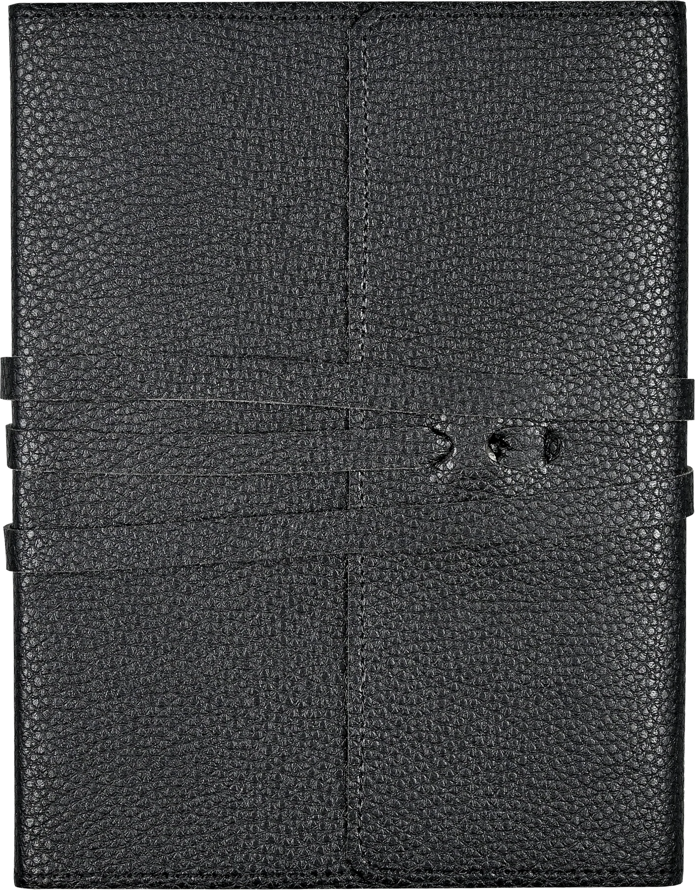 Black Leather Wrap Journal