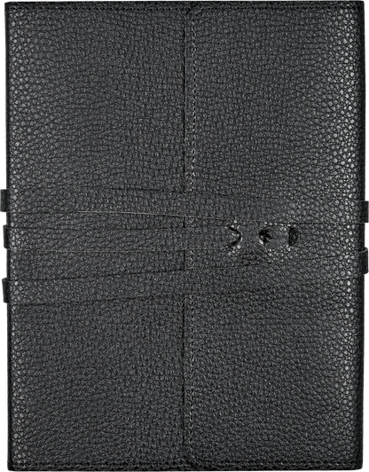 Black Leather Wrap Journal