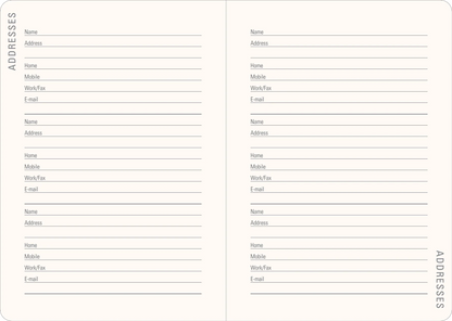 2027 Mushrooms Weekly Planner