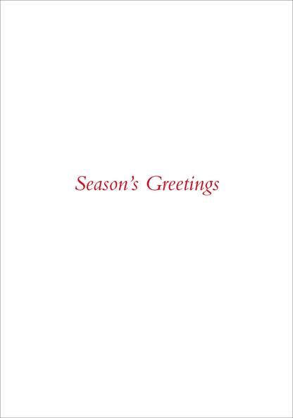 Festive Highland Cow Small Boxed Holiday Cards