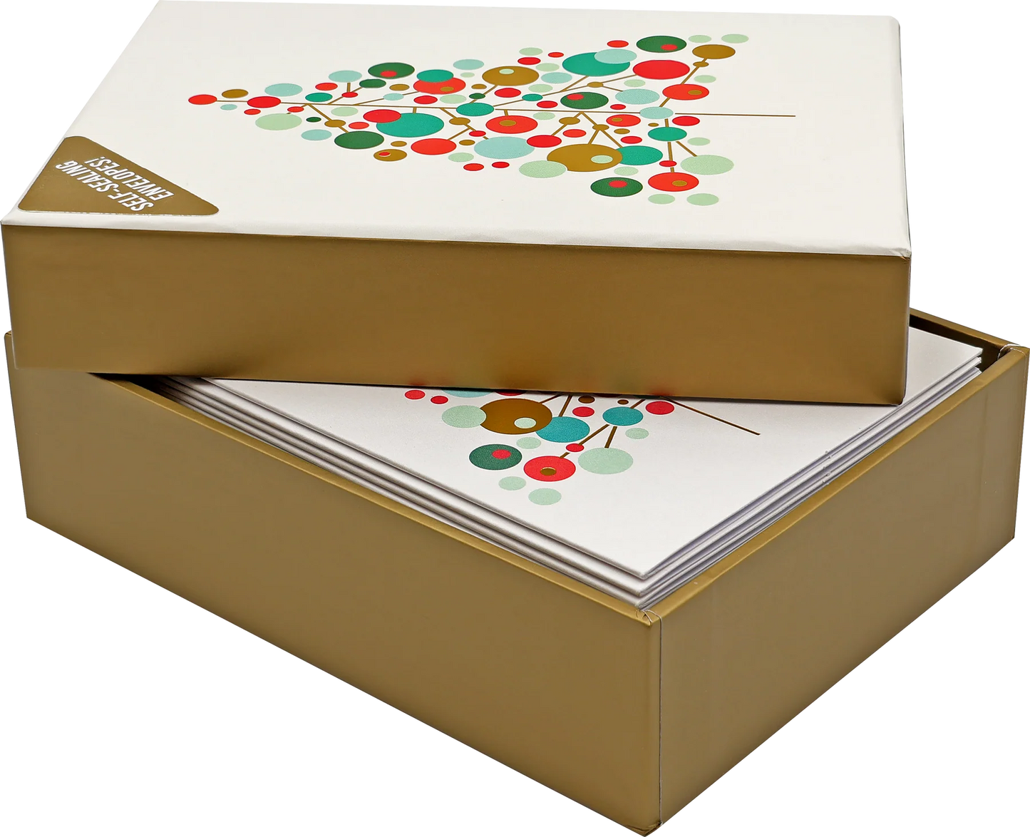 Ornamental Tree Small Boxed Holiday Cards