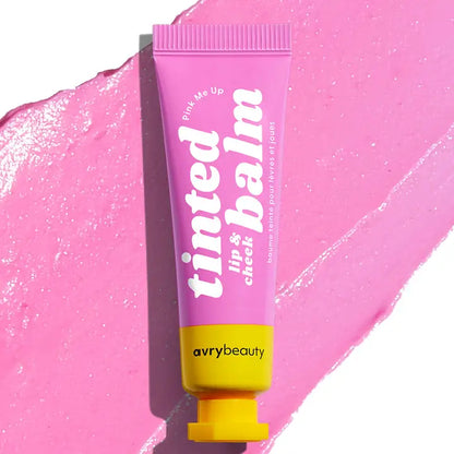 Vegan Lip & Cheek Tinted Balm - Pink Me Up