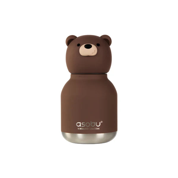Mini Beastie Brown Bear Water Bottle