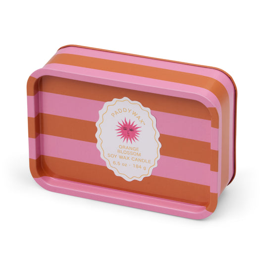 A Dopo Printed Tin Sun Candle