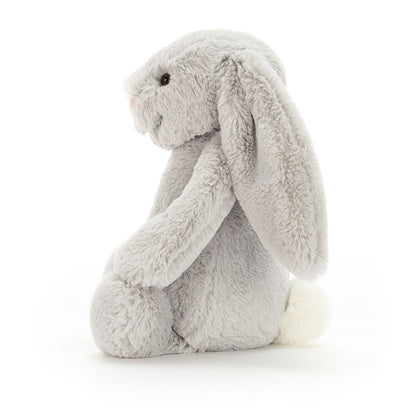 Bashful Silver Bunny Plush Toy