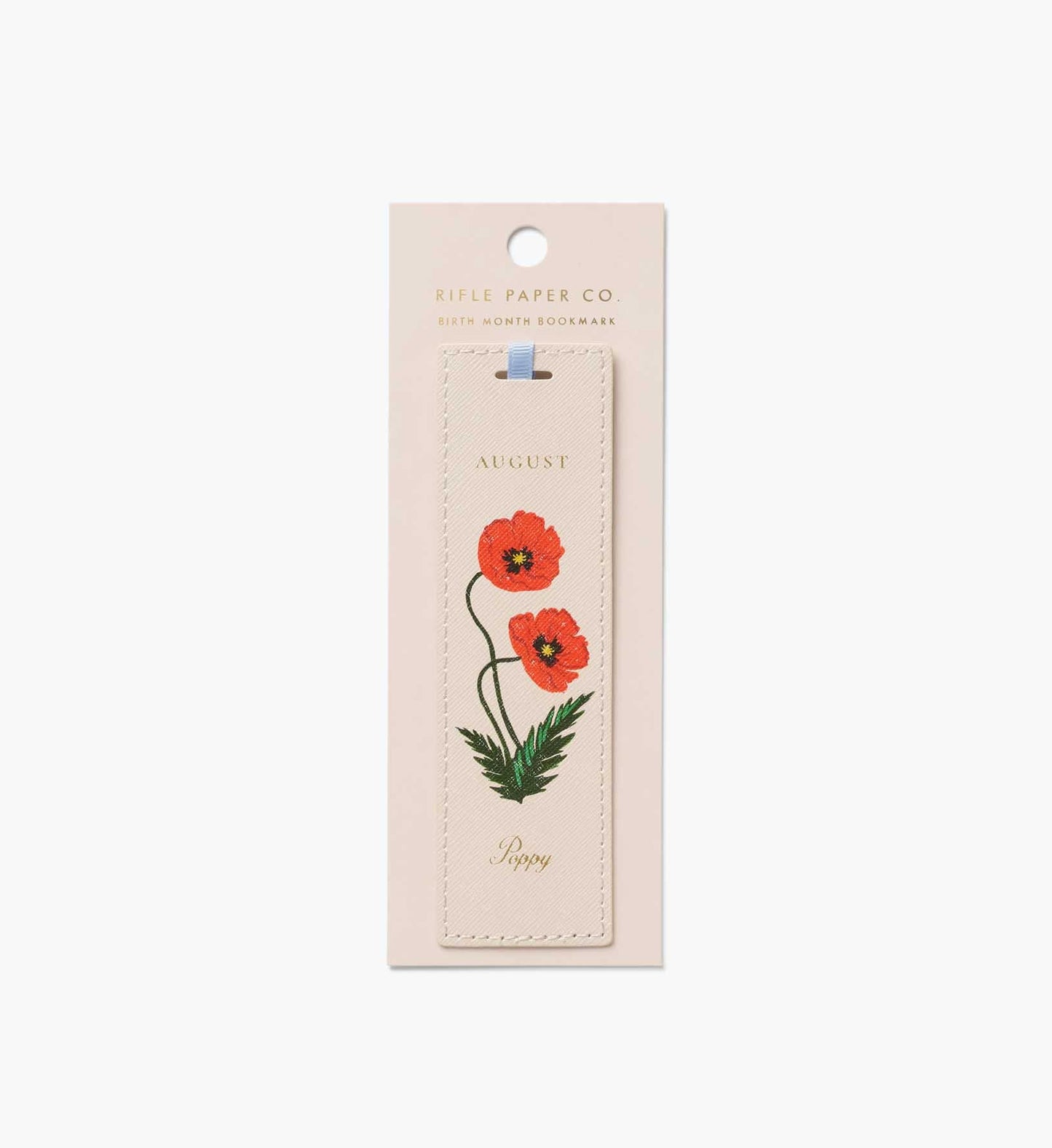 Birth Month Bookmark — August